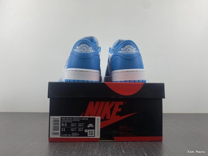 Kicktheory Jordan Low UNC Air Nike x CJ7891-401 1 SB 0717